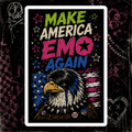 Emo Again Sticker