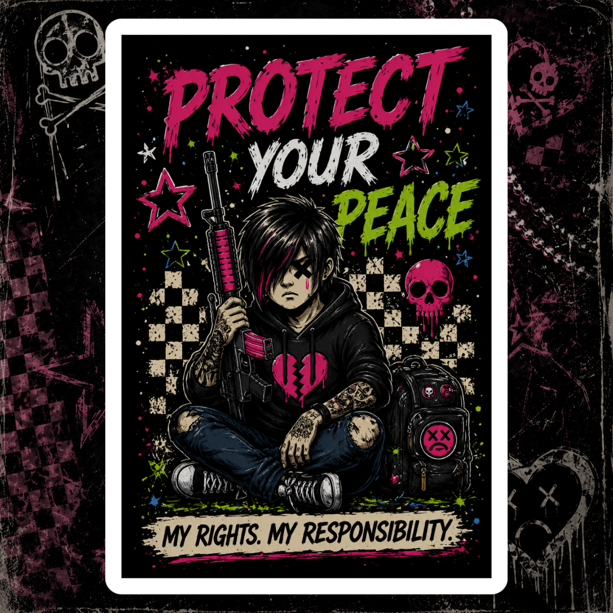Protect Your Peace Sticker