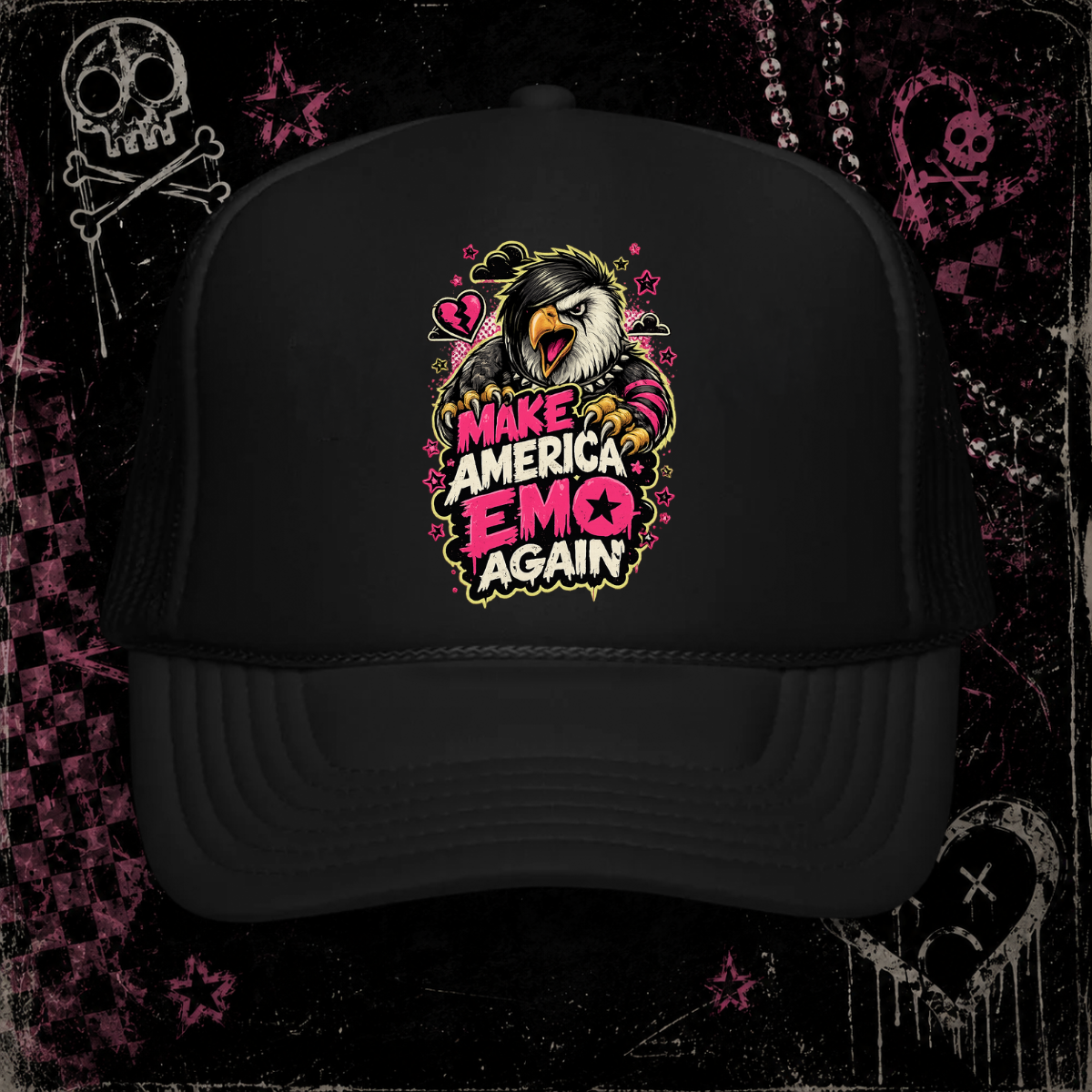 Make America Emo Again Trucker Hat