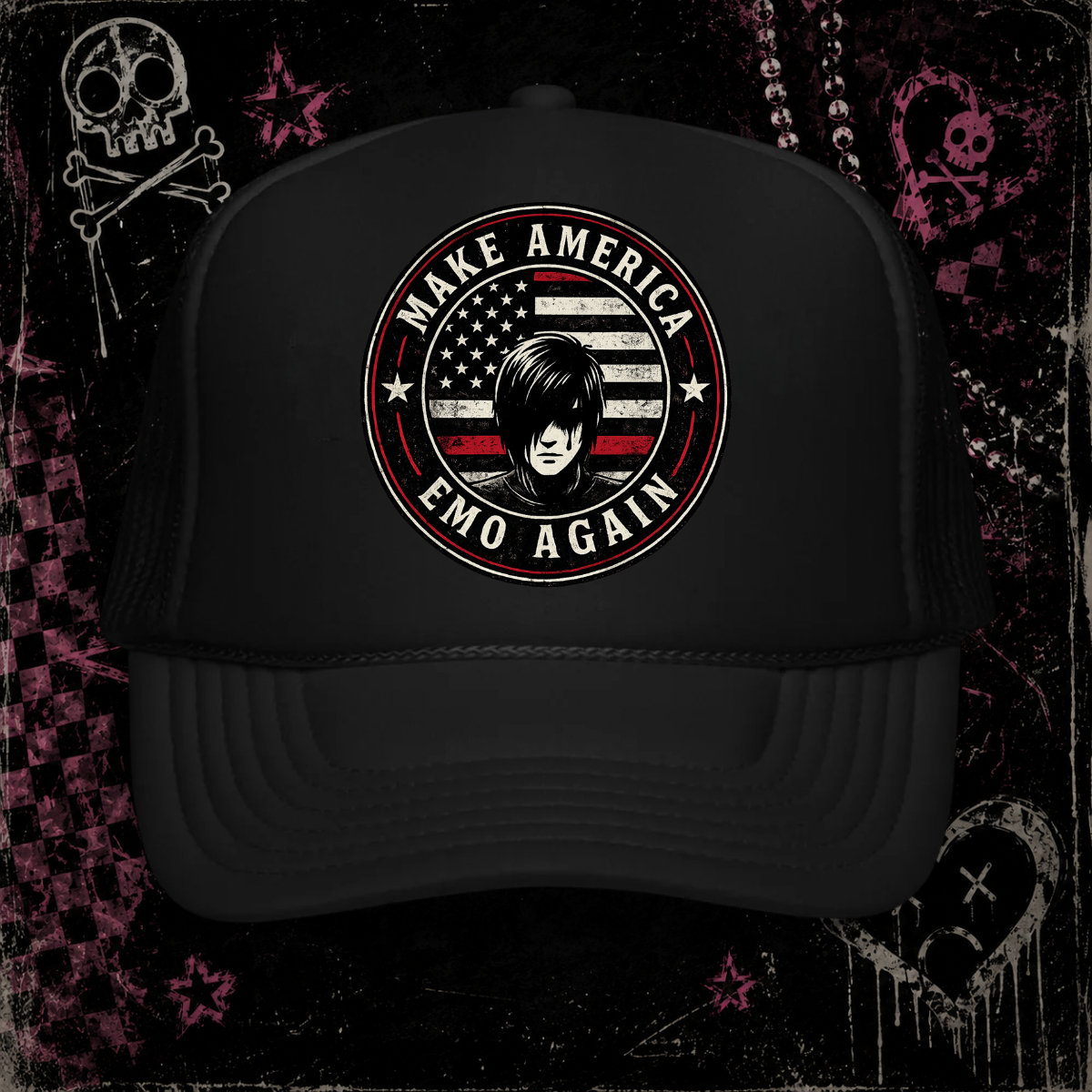 Make America Emo Trucker Hat
