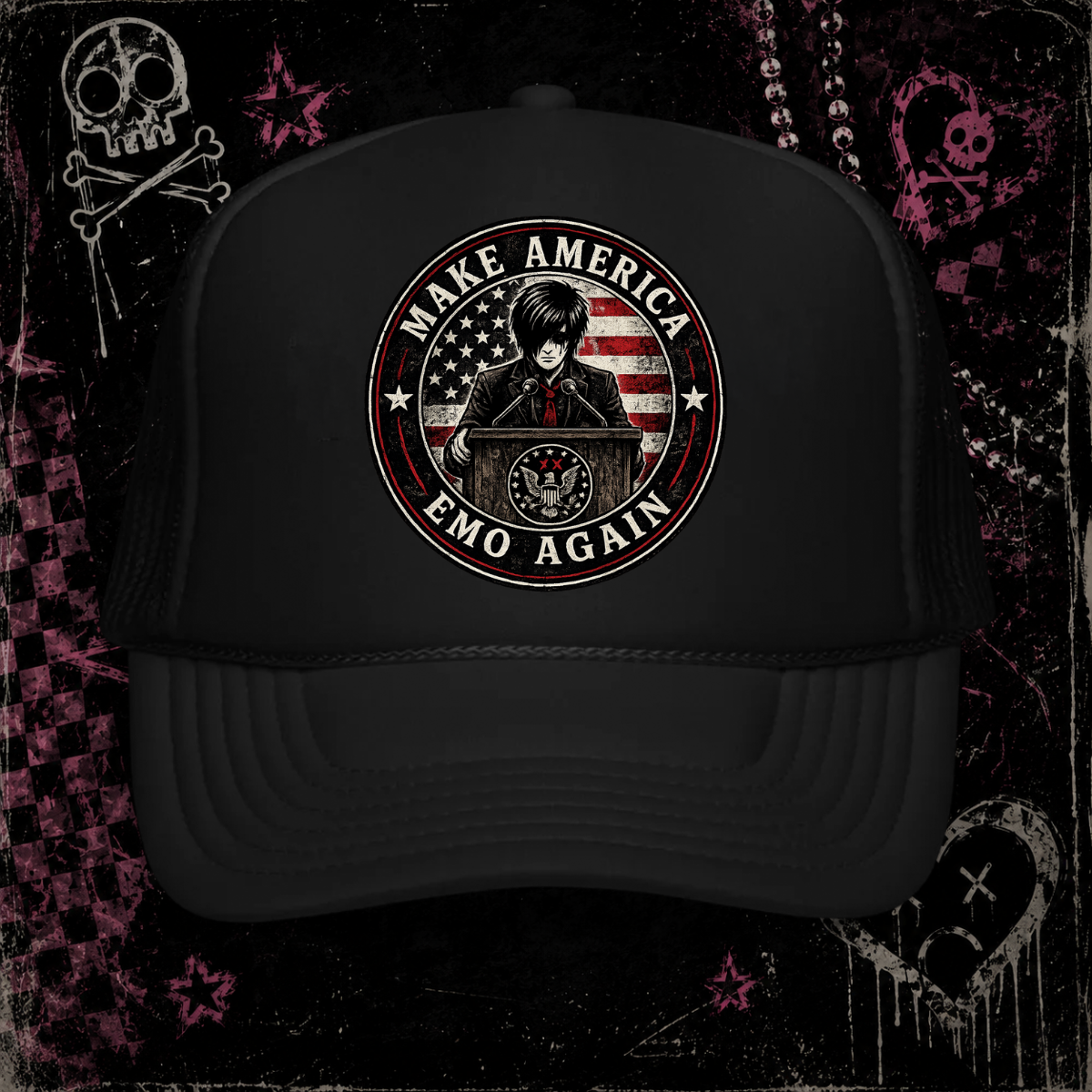 Emo Leader Trucker Hat