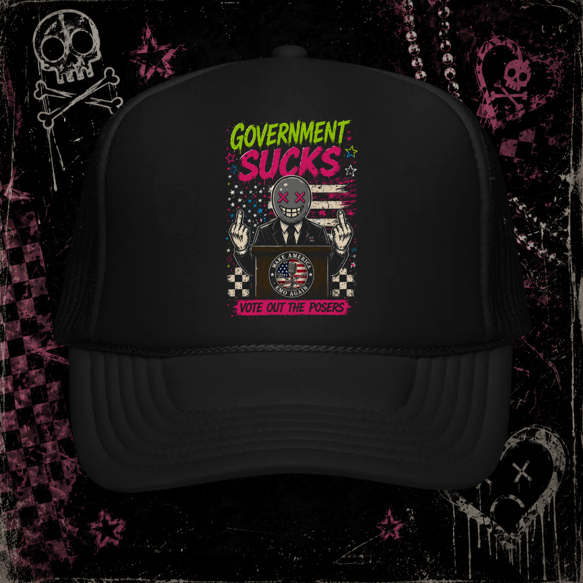 Government Sucks Trucker Hat