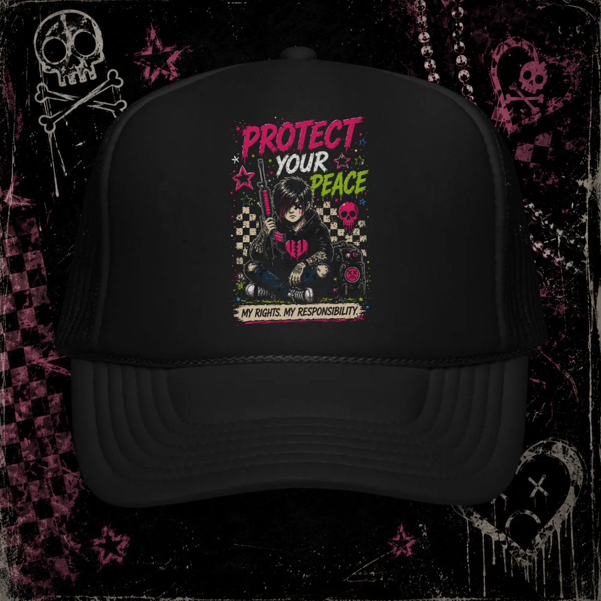 Protect Your Peace Trucker Hat