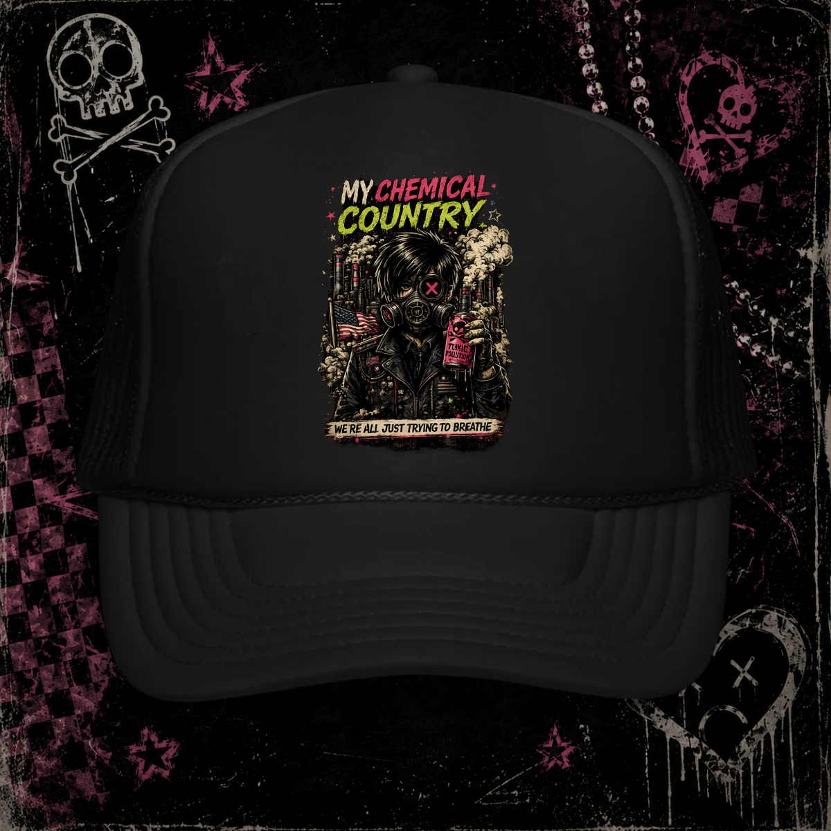 My Chemical Country Trucker Hat