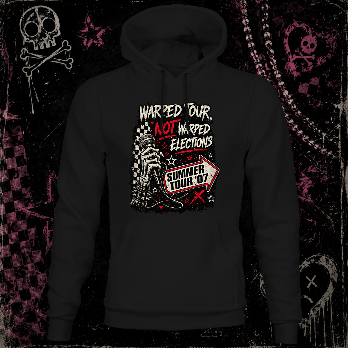 No Warped Elections Hoodie