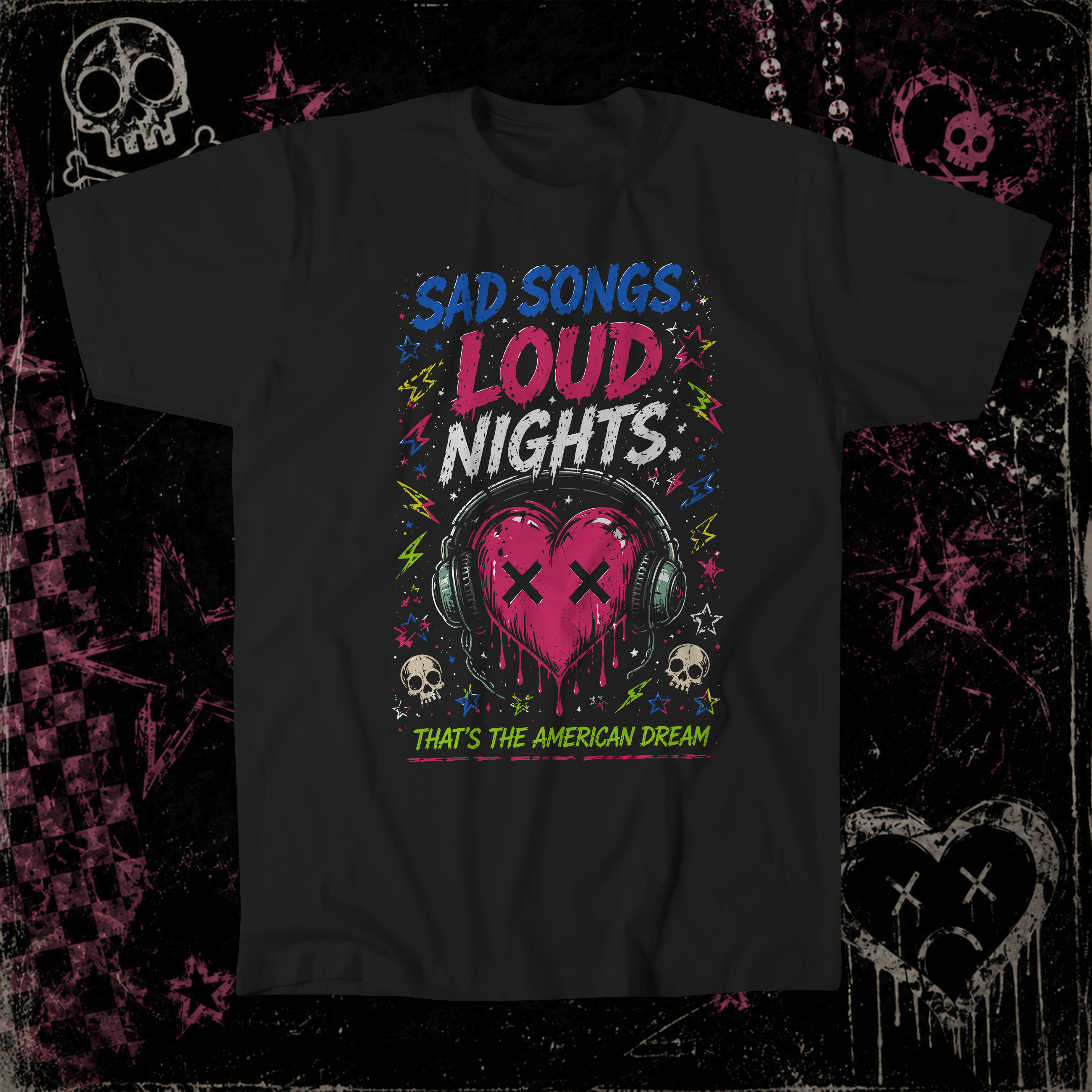 Sad Songs, Long Nights T-Shirt